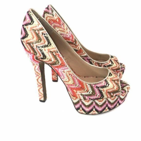 Betsey Johnson Shoes - Betsey Johnson Sashh peep toe platform pumps